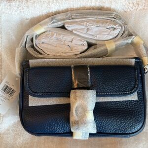 Coach Beck Slim Crossbody, Men or Women, Deep Blue, New With Tags
